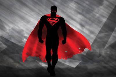 

TMS SUPER MAN Paper Print(12 inch X 18 inch, Rolled)