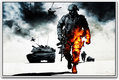 

BattleField Bad Company Paper Print(12 inch X 18 inch)