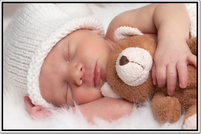 

Posterhouzz Cute Baby with Teddy Bear Poster Paper Print(12 inch X 18 inch, Rolled)