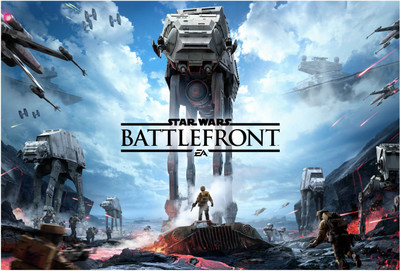 

Star Wars Battle Front Paper Print(13 inch X 19 inch, Rolled)