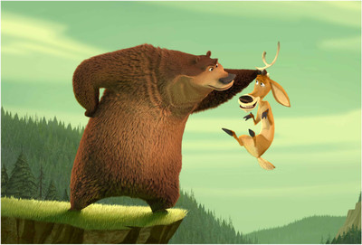 

Bear n Deer Anime Paper Print(13 inch X 19 inch, Rolled)