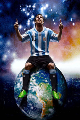 

Lionel Messi Football Player Paper Print(18 inch X 12 inch, Rolled)