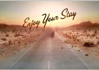 

Posterhouzz Enjoy Your Stay Paper Print(12 inch X 18 inch, Rolled)