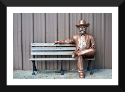 

Tallenge - Jack Daniels on a Bench - Premium Quality A3 Size Framed Poster Paper Print(17 inch X 12 inch, Framed)