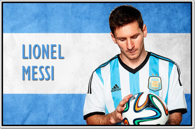 

Posterhouzz Lionel Messi Poster Poster Fine Art Print(12 inch X 18 inch, Rolled)
