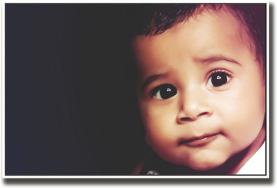 

Cute baby APS1459 Fine Art Print(12 inch X 18 inch, Rolled)