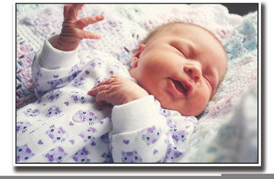 

Posterhouzz Baby funny expression Fine Art Print(12 inch X 18 inch, Rolled)
