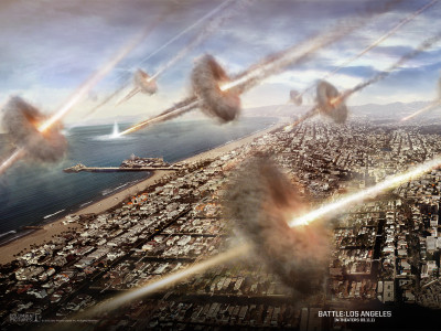 

Movie Battle: Los Angeles Battle Los Angeles HD Wallpaper Background Paper Print(12 inch X 18 inch, Rolled)