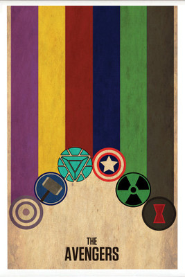 

The Avenders Paper Print(18 inch X 12 inch, Rolled)