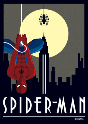 

ORKA Marvel-The Spiderman Digital Printed with Laminated Paper Print(18 inch X 12 inch, Rolled)
