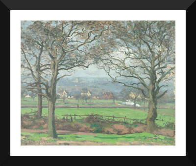 

Tallenge Modern Masters Collection - Near Sydenham Hill by Camille Pissarro - Premium Quality A3 Size Framed Poster Paper Print(17 inch X 12 inch, Framed)