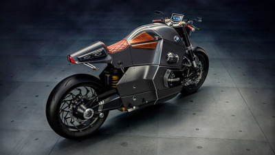

BMW Urban Racer Future Bike 4K ON FINE ART PAPER HD QUALITY WALLPAPER POSTER Fine Art Print(19 inch X 13 inch, Rolled)