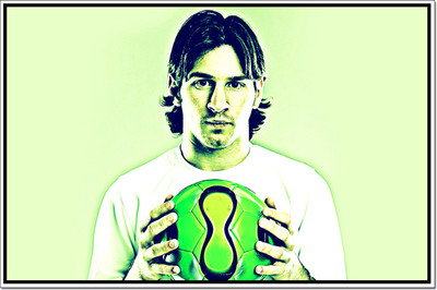 

Posterhouzz Lionel Messi Poster Poster Fine Art Print(12 inch X 18 inch, Rolled)