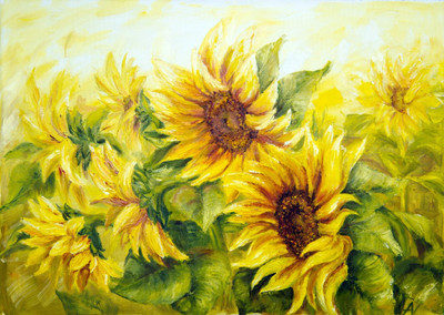 Floral Canvas Art(16 inch X 24 inch)