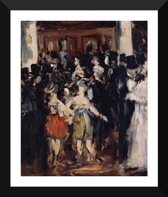 

Tallenge Old Masters Collection - Masked Ball at the Opera by Édouard Manet - Premium Quality A3 Size Framed Poster Paper Print(17 inch X 12 inch, Framed)