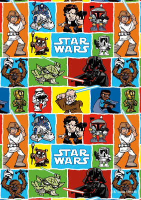 

ORKA Starwars-Starwars Comics Digital Printed with Laminated Paper Print(18 inch X 12 inch, Rolled)