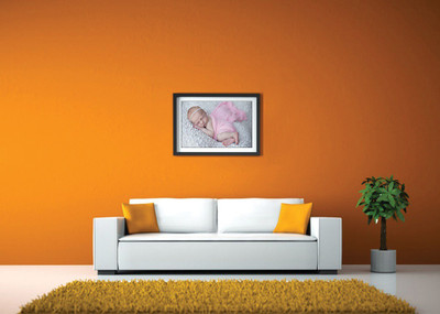 

Baby Wrapped In Pink Image Fine Art Print(14 inch X 20 inch, Framed)
