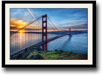 

Bridge Fine Art Print(10 inch X 14 inch, Framed)