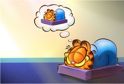 

Sweet Dreams - Garfield Photographic Paper(13 inch X 19 inch, Rolled)