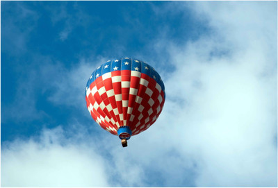 

Hot Blue Air Balloon Paper Print(13 inch X 19 inch, Rolled)