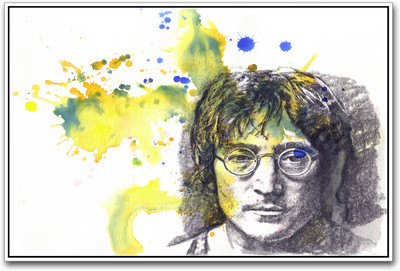 

John Lennon Photographic Paper(12 inch X 18 inch)