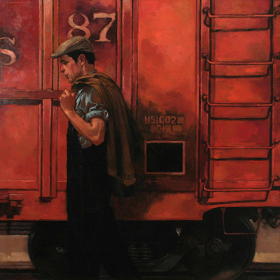 25% OFF on Elite Collection Frameless Painting Western-0073 Canvas Art(18 inch X 18 inch)