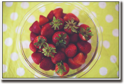

Strawberries in a bowl Fine Art Print(12 inch X 18 inch, Rolled)