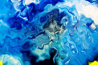 50% OFF on Waves of Joy 55 Canvas Art(26 inch X 40 inch)