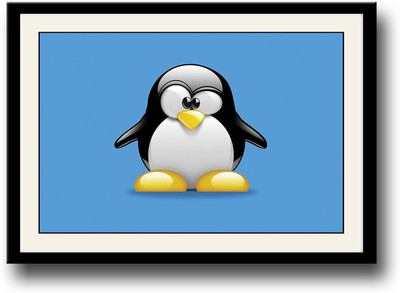 

Penguin artistic Fine Art Print(10 inch X 14 inch, Framed)