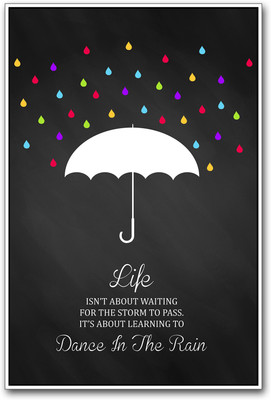 

Dance in the rain Paper Print(18 inch X 12 inch)