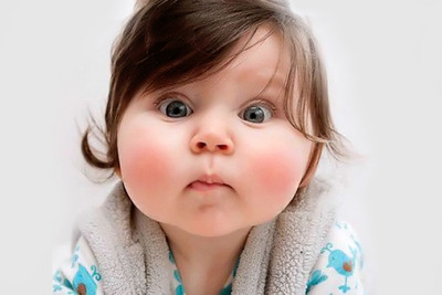 

Posterhouzz Baby'S - Big Cheeks Baby Paper Print(12 inch X 18 inch, Rolled)