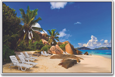 

Relaxing Beach View Paper Print(12 inch X 18 inch)
