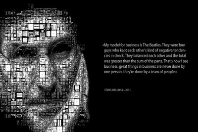 

TMS Steve Jobs -My Model for Business Paper Print(12 inch X 18 inch, Rolled)