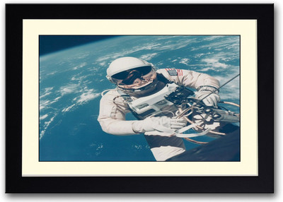 

Astronaut Selfie Fine Art Print(14 inch X 20 inch, Framed)