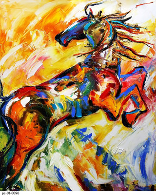 

Posterhouzz Poster -Hourse Art 48-1 Fine Art Print(18 inch X 18 inch, Rolled)