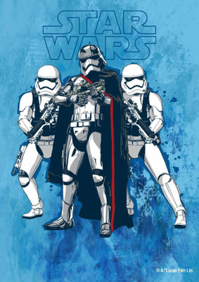 

ORKA Starwars-Team Storm Trooper Digital Printed with Laminated Paper Print(18 inch X 12 inch, Rolled)