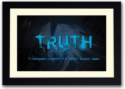 

Truth Fine Art Print(14 inch X 20 inch, Framed)