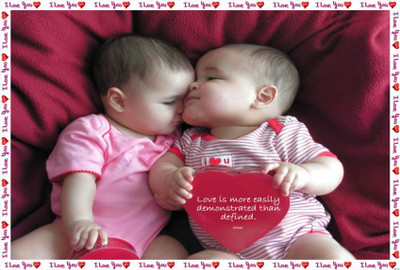 

Regent Baby Baby Love Poster Paper Print(13 inch X 19 inch)