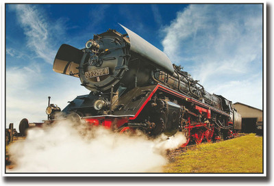 

Locomotive Train Fine Art Print(12 inch X 18 inch, Rolled)