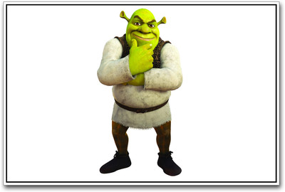 

Shrek Paper Print(12 inch X 18 inch)