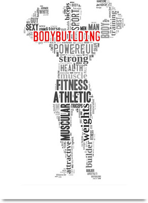 

Amazing Bodybuilding Typography Art Paper Print(18 inch X 12 inch, Stacked)