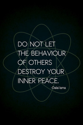 

Posterhouzz Dalai Lama Inner Peace Poster Fine Art Print(18 inch X 12 inch, Rolled)