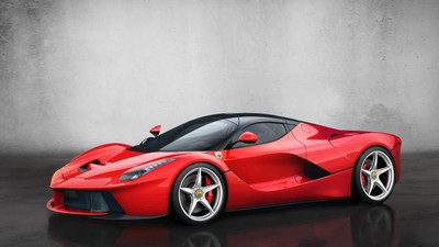 

Car Ferrari Red Poster Paper Print(12 inch X 18 inch, Rolled)