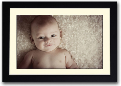 

Baby Looking Cute Afp2298 Fine Art Print(14 inch X 20 inch, Framed)