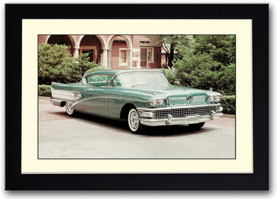 

Vintage Car Buick Fine Art Print(14 inch X 20 inch, Framed)
