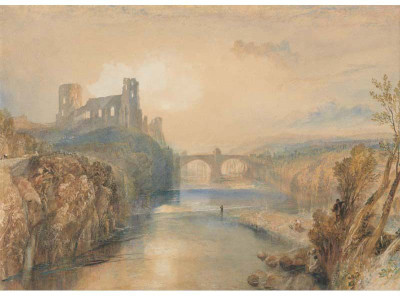

Tallenge Old Masters Collection - Barnard Castle by J. M. W. Turner - A3 Size Premium Quality Rolled Poster Paper Print(16.5 inch X 11.7 inch, Rolled)