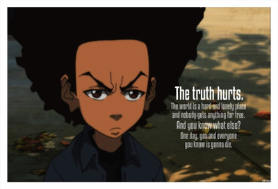 

REGENT The Truth Hurts Poster Paper Print(13 inch X 19 inch)