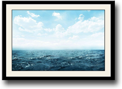 

Blue Horizon Fine Art Print(10 inch X 14 inch, Framed)