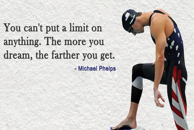 

ESPcreationMichael Phelps Paper Print(12 inch X 18 inch, Rolled)