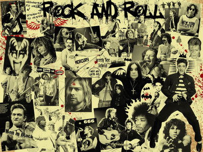 posterskart Rock And Roll Poste Paper Print(12 inch X 18 inch, Rolled) available at flipkart for Rs.169